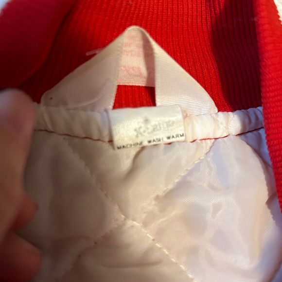 Indiana Hoosiers satin bomber jacket. - Picture 9 of 12